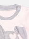 Костюм з штанами для дівчинки 74 рожевий Elci Baby ЦБ-00210835 | 6842001 | фото 3