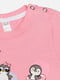 Костюм з лосинами на дівчинку 86 рожевий Difa ЦБ-00192923 | 6842006 | фото 3