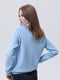 Жіночий светр M блакитний LAGODOMEE ЦБ-00224061 | 6842086 | фото 4
