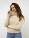 Жіночий светр One Size бежевий Karon ЦБ-00233293 | 6842094 | фото 4