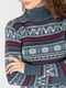 Жіночий светр One Size індіго Gerekli ЦБ-00233518 | 6842106 | фото 2