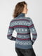 Жіночий светр One Size індіго Gerekli ЦБ-00233518 | 6842106 | фото 3