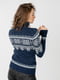Жіночий светр One Size темно-синій Gerekli ЦБ-00233519 | 6842107 | фото 3