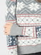 Жіночий светр One Size сірий Gerekli ЦБ-00233521 | 6842109 | фото 3