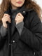 Жіноча куртка 58 чорний AS.YLM ЦБ-00223701 | 6842216 | фото 3
