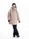 Жіноча куртка XL капучино Хuechenhan ЦБ-00223820 | 6842219