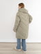 Жіноча куртка 46 оливковий CARRI SOSSI ЦБ-00223833 | 6842228 | фото 4