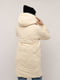 Жіноча куртка XL молочний TAYISHE ЦБ-00223842 | 6842236 | фото 2