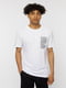 Чоловіча футболка регуляр XL білий EIGER LIFE ЦБ-00219809 | 6842246