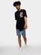 Чоловіча футболка оверсайз XL чорний Troy Life ЦБ-00219867 | 6842259 | фото 2