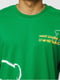 Чоловіча футболка оверсайз S зелений Troy Life ЦБ-00219871 | 6842263 | фото 3