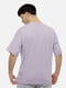 Чоловіча футболка оверсайз S бузковий Yuki ЦБ-00210817 | 6842279 | фото 3