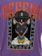 Чоловіча футболка з принтом S фіолетовий Plus Eighteen ЦБ-00213824 | 6842283 | фото 2