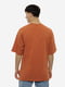 Чоловіча футболка з принтом M теракотовий Plus Eighteen ЦБ-00213826 | 6842285 | фото 3