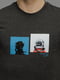 Чоловіча футболка регуляр L темно-сірий Yuki ЦБ-00216061 | 6842300 | фото 2