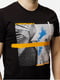 Чоловіча футболка регуляр L чорний Yuki ЦБ-00216069 | 6842307 | фото 2