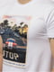 Чоловіча футболка регуляр XXL білий Yuki ЦБ-00216070 | 6842308 | фото 2
