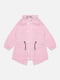 Вітровка з каптуром для дівчинки 116 рожевий WORRN ЦБ-00209815 | 6842357