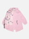 Вітровка з каптуром для дівчинки 116 рожевий WORRN ЦБ-00209815 | 6842357 | фото 3