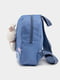 Рюкзак для дівчинки синій Brands ЦБ-00236794 | 6842400 | фото 3