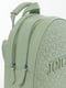 Жіночий рюказк зелений JOHNNY ЦБ-00216811 10х23х25 см Зелений | 6842447 | фото 2