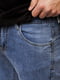 Чоловічі джинси регуляр 32 блакитний GOD BARON ЦБ-00220239 | 6842475 | фото 2