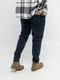 Чоловічі джинси мом 28 темно-синій Redman ЦБ-00233100 | 6842489 | фото 2
