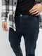 Чоловічі джинси мом 28 темно-синій Redman ЦБ-00233100 | 6842489 | фото 3