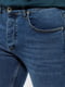 Чоловічі джинси слім 30 синій CONTAINER ЦБ-00213859 | 6842535 | фото 2