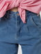 Жіночі джинси балони 34 синій Yuki ЦБ 00217704 | 6842546 | фото 2