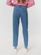 Жіночі джинси балони 34 синій Yuki ЦБ 00217704 | 6842546 | фото 3