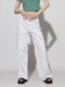 Жіночі джинси палаццо 36 білий MANGA plus ЦБ 00218948 | 6842552