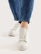 Жіночі джинси балони 32 темно синій Yuki ЦБ 00228359 | 6842574 | фото 3