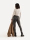 Жіночі джинси слім  темно-сірі  | 6842587 | фото 2