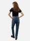 Жіночі джинси мом 34 темно-синій MISS POEM ЦБ-00233549 | 6842589 | фото 4
