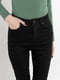 Жіночі джинси слім 26 чорний Zeo Basic ЦБ-00235588 | 6842591 | фото 3