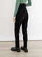 Жіночі джинси слім 42 чорний Zeo Basic ЦБ-00235589 | 6842592 | фото 4