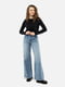 Жіночі джинси палаццо 34 блакитний Zarxlife ЦБ-00241685 | 6842599 | фото 2