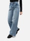 Жіночі джинси палаццо 34 блакитний Zarxlife ЦБ-00241685 | 6842599 | фото 4