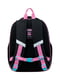 Рюкзак GoPack Education для дівчинки чорно-рожевий KITE ЦБ-00225081 | 6842675 | фото 3