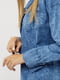 Жіноча сорочка з довгим рукавом S синій Crep ЦБ-00228540 | 6842793 | фото 2