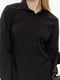 Жіноча сорочка слім 34 чорний Benim ЦБ-00214176 | 6842803 | фото 2