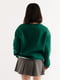 Жіночий світшот S зелений Yuki ЦБ-00223888 | 6843310 | фото 3