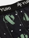 Чоловічі труси-боксери Yuki ЦБ-00218881 S Чорний | 6843443 | фото 2