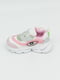 Кросівки для дівчинки 21 біло-рожевий ERRA ЦБ-00179574 | 6843599 | фото 3