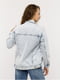 Жіноча джинсова куртка S блакитний Yuki ЦБ-00219139 | 6843877 | фото 3