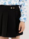 Спідниця-шорти для дівчинки 116 чорний My Chance ЦБ-00221741 | 6843998 | фото 2