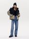 Жіноча куртка L оливковий X.C.H ЦБ-00223687 | 6844044 | фото 2