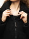 Жіноча куртка XXL чорний XUEJIAYI ЦБ-00223693 | 6844045 | фото 2