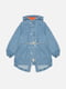Куртка джинсова для дівчинки 116 блакитний WORRN ЦБ-00209822 | 6844130